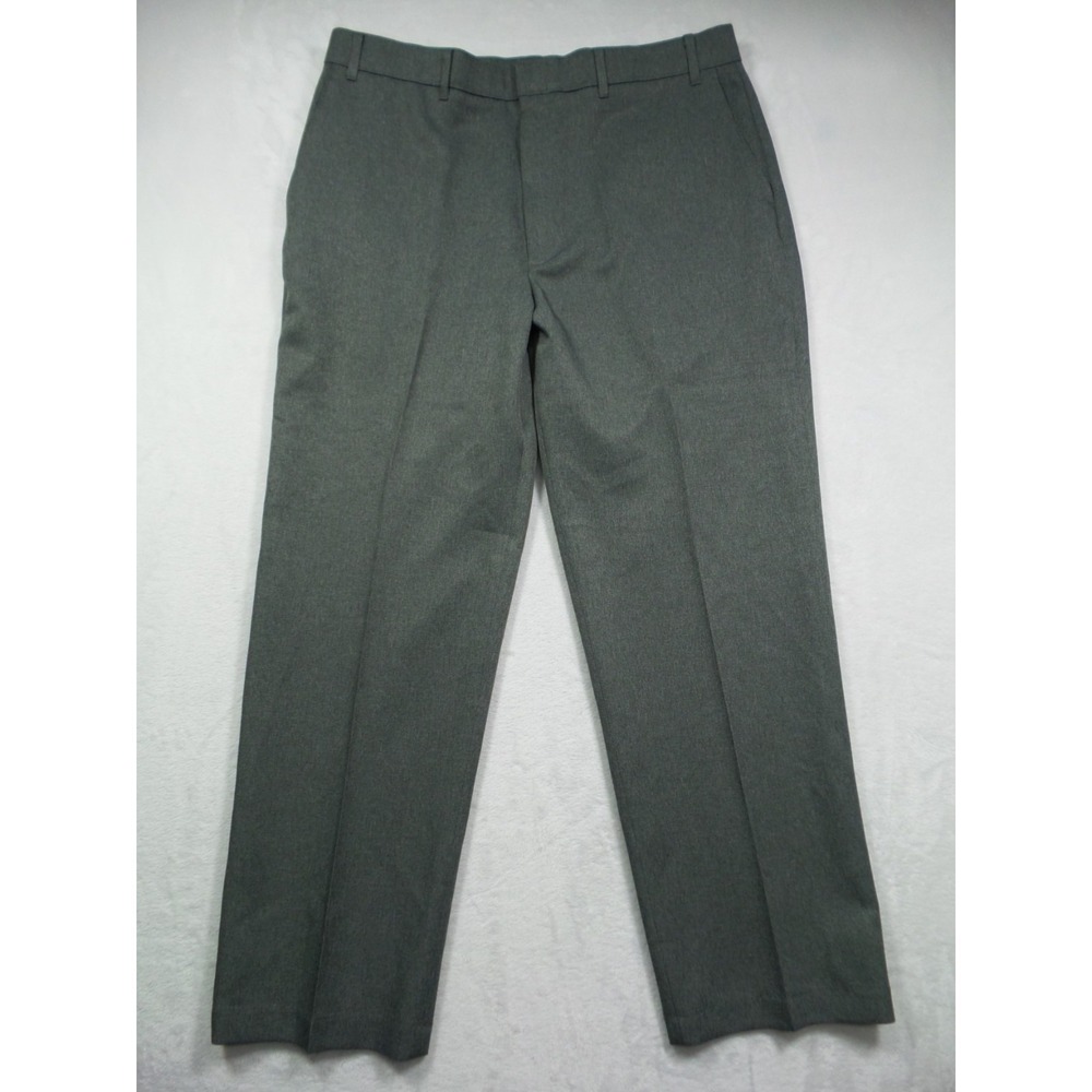 Vintage Levis Pants Mens Size 38 x 30 Gray Action Slacks Dacron Polyester 90s